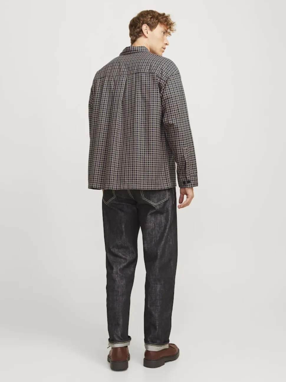 Jack and Jones miesten paita, JPRBLAMADISON L/S OVERSHIRT BF Slate Black