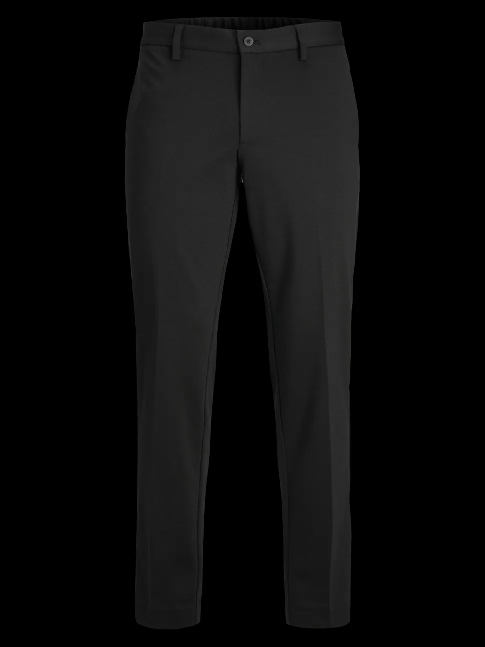 JACK&JONES JUNIOR lasten puvunhousut, JJEJAXON JERSEY TROUSER NOOS JNR Musta