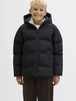 JJESOHO PUFFER HOOD JNR MUSTA