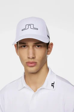 J.Lindeberg miesten lippis, CADEN GOLF CAP Valkoinen