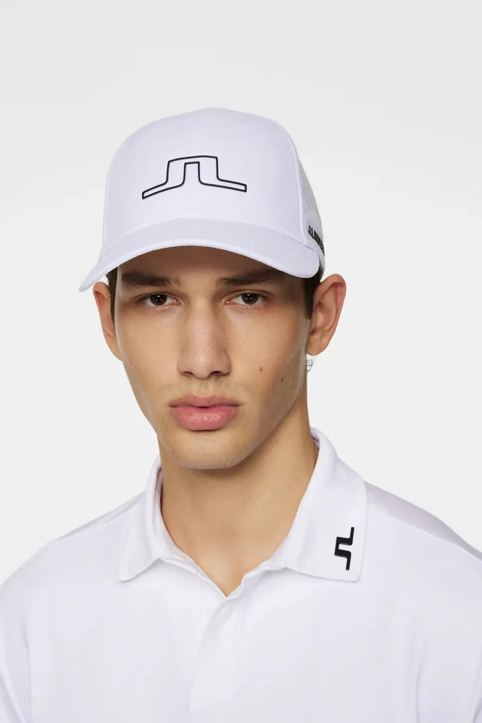 J.Lindeberg miesten lippis, CADEN GOLF CAP Valkoinen