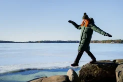 Joutsen Naisten Talvitakki REINA UNTUVATAKKI 104CM Tummanvihreä