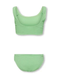 Kids Only bikinit, KOGAMANDA STRUCTURE BIKINI SET Vaaleanvihreä