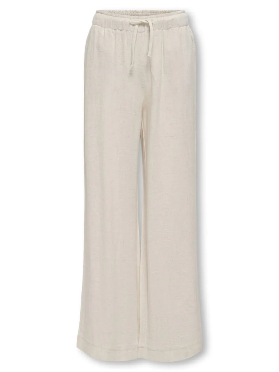 Kids Only lasten housut, KOGSIESTA PULL-UP LINEN BLEND PANT Beige