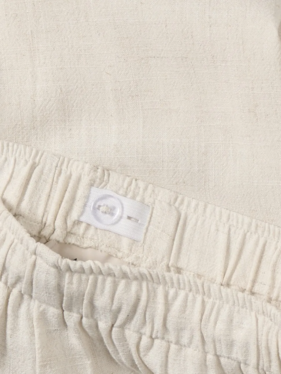 Kids Only lasten housut, KOGSIESTA PULL-UP LINEN BLEND PANT Beige