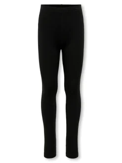 Kids Only leggingsit, KOGEMILI BRUSHED LEGGINGS Musta