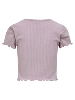 Kids Only t-paita, KOGNELLA SS ONECK TOP Liila