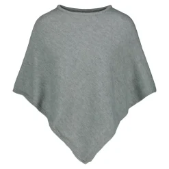 Klement Naisten Poncho, ANNE PONCHO Vaaleanharmaa