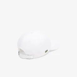 Lacoste lippis UNISEX LACOSTE ORGANICS COTTON, valkoinen
