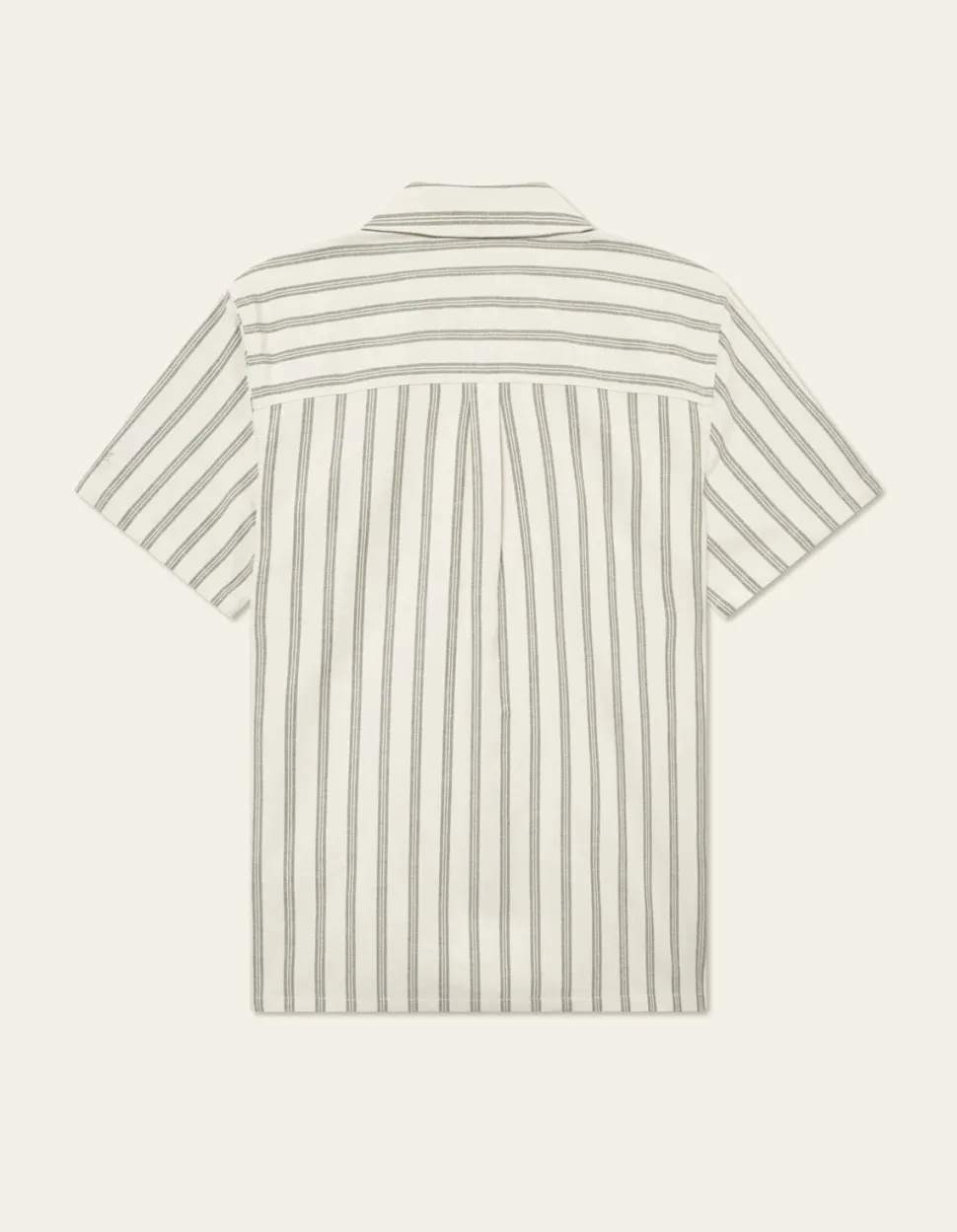 LES DEUX kauluspaita, LAWSON STRIPE SS SHIRT Raidallinen Vihreä