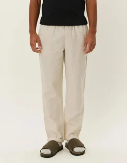 Les Deux miesten housut, PATRICK LINEN PANTS Beige
