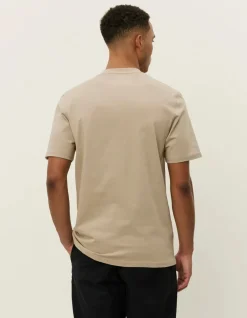 Les Deux miesten t-paita, CLYDE T-SHIRT Beige