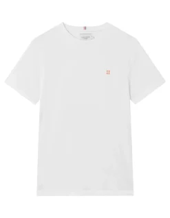 LES DEUX MIESTEN T-PAITA NORREGAARD T-SHIRT Valkoinen