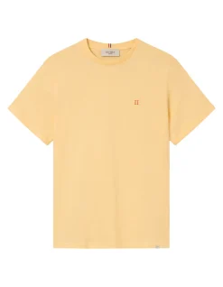 LES DEUX MIESTEN T-PAITA NORREGAARD T-SHIRT Keltainen