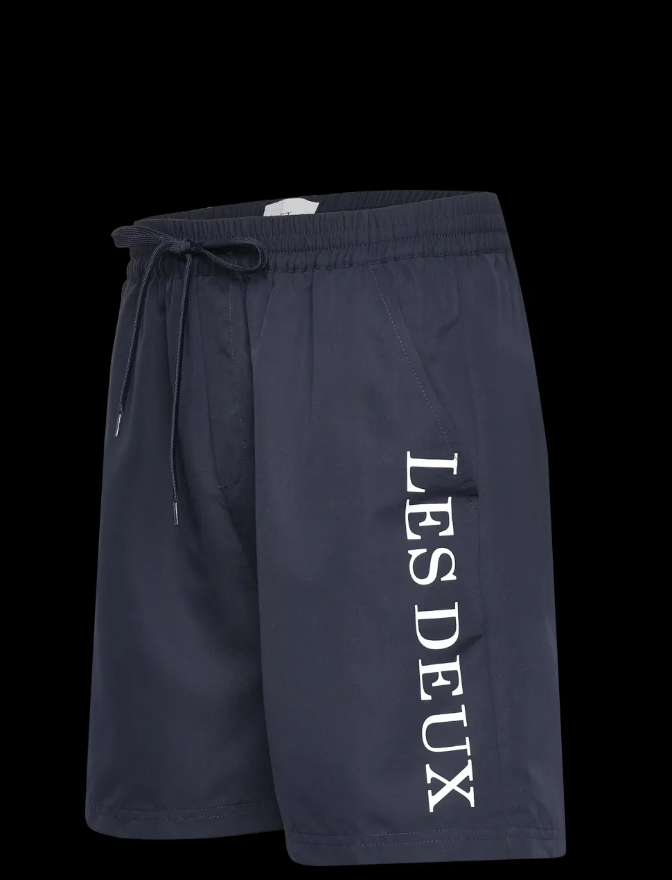 Les Deux Miesten Uimashortsit, K LES DEUX LOGO SWIM SHORTS Musta
