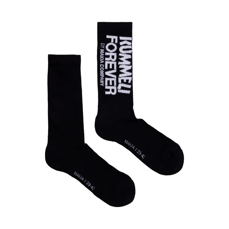 Makia Forever Socks, musta
