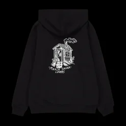 Makia huppari Sauna Hooded Sweatshirt, musta