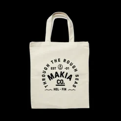 Makia kangaskassi, FERRY TOTE BAG Luonnonvalkoinen