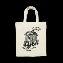 Makia kangaskassi, SAUNA TOTE BAG Luonnonvalkoinen