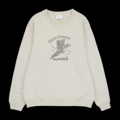 Makia miesten collegepaita, Sprint Sweatshirt Vaaleanvihreä