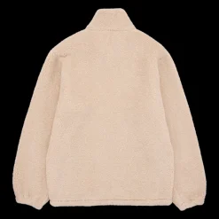 Makia miesten fleece, Lodge Zip Fleece Luonnonvalkoinen