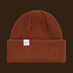 Makia Miesten Pipo, MERINO CAP Poltettu Oranssi