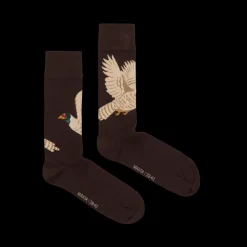 Makia miesten sukat, Hunted Socks Keskiruskea