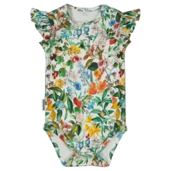 Metsola body, JUNE FRILLA RIB BODY Monivärinen Kuosi
