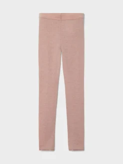 Name It merinoleggingsit, NKFWANG WOOL NEEDLE LEGGING Vaaleanpunainen