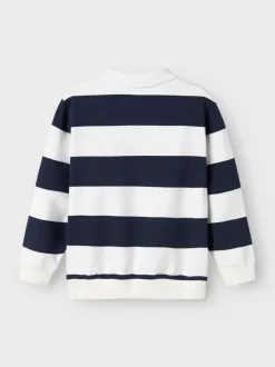 Name It lasten college, NKMLEOPOLD LS REG SWEATSHIRT Valkoinen