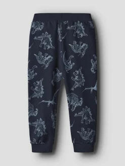 Name It lasten collegehousut, NMMVARON AOP SWEATPANT Tummansininen
