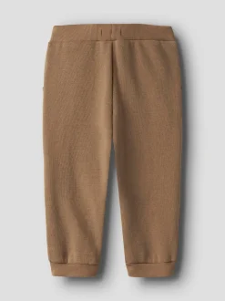 Name It lasten collegehousut NMMOBEAR NREG SWEAT PANT UNB NOOS, keskiruskea