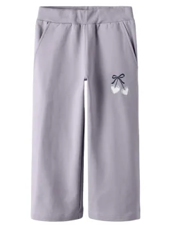 Name It lasten collegehousut NMFBASALT Sweat Wide Pant, vaalea lila
