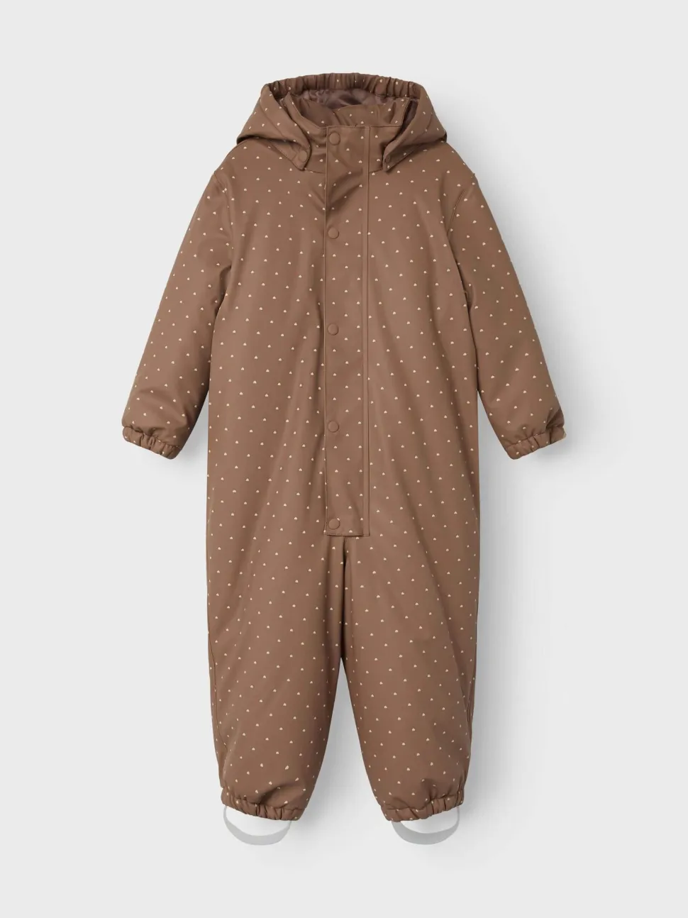 Name It Lasten Haalari, NMFLADRY RUB SNOWSUIT AOP Keskiruskea