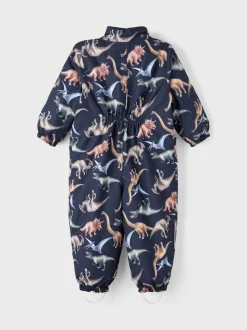 Name It Lasten Haalari, NMMSNOW10 SUIT DINO DREAM NOOS Sininen Kuosi