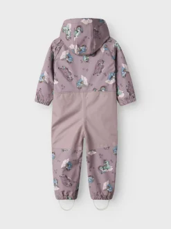 Name It Lasten Haalari, NMFALFA08 SOFTSHELL SUIT NOOS Vaaleanpunainen Kuosi