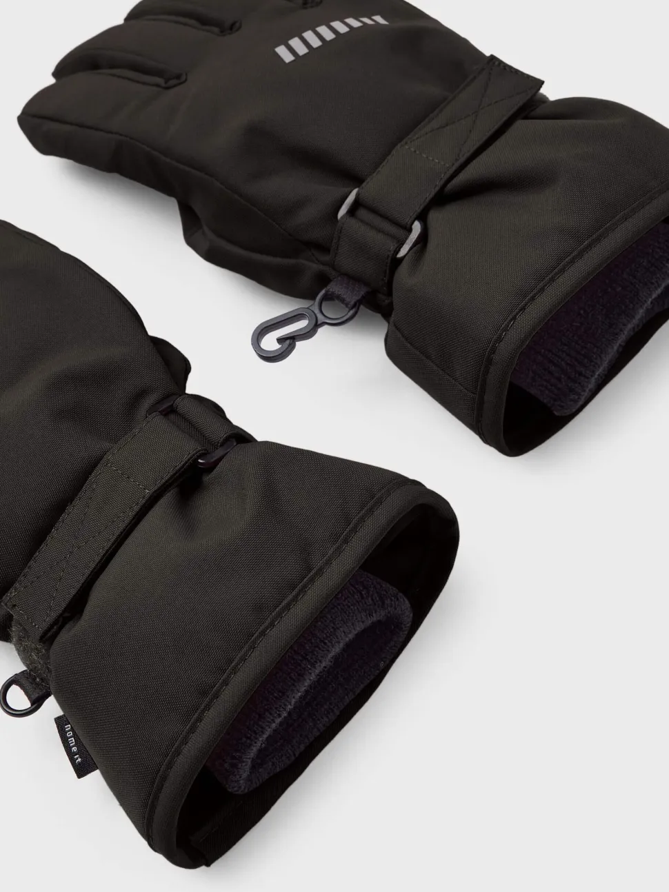 Name It lasten hansikkaat, NKNSNOW10 GLOVES Musta