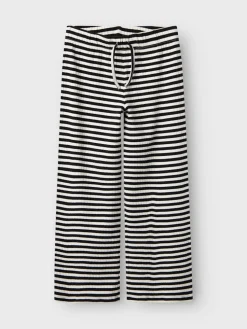 Name It Lasten Housut, NKFSURAJA STRAIGHT PANT NOOS Mustavalkoinen