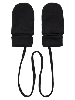 Name It lasten lapaset, NBFWILLIT WOOL MITTENS WO/THUMB Musta