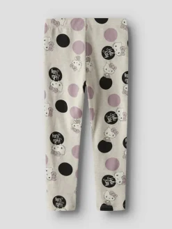 Name it Lasten leggingsit, NMFOBINA HELLOK LEGGING SKY BEIGE