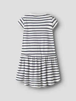 Name It lasten mekko, NKFVIGGA CAPSL DRESS Raidallinen Valkoinen