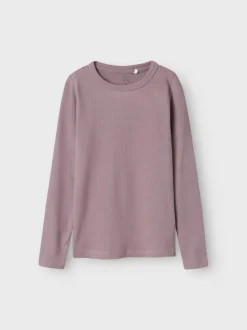 Name It lasten paita, NKFNAKAL LS TOP Violetti, Lila
