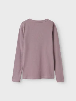 Name It lasten paita, NKFNAKAL LS TOP Violetti, Lila