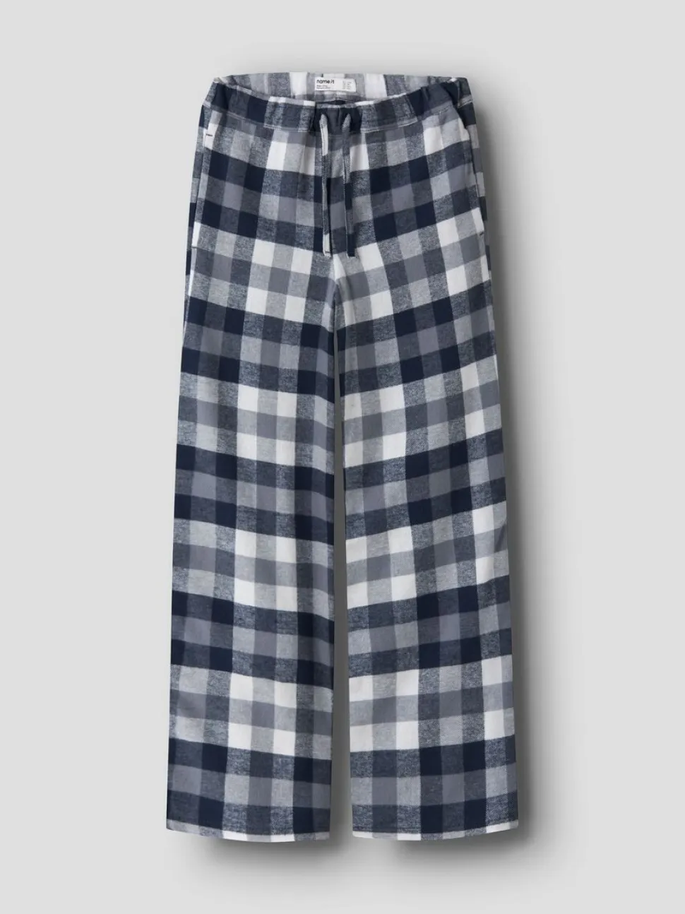 Name It lasten pyjamahousut NKMRaul Pant Box, sininen ruutu
