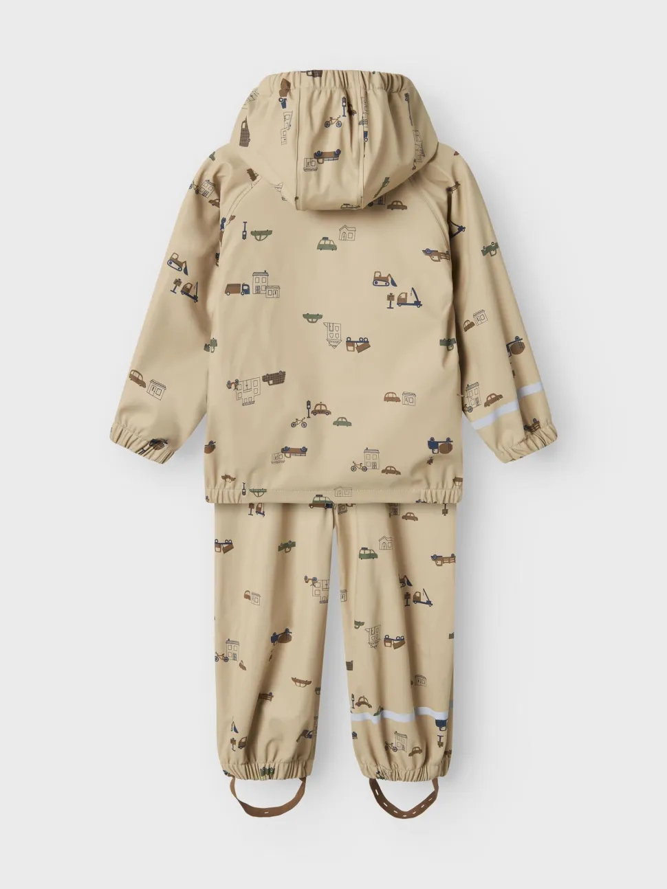 Name It lasten sadeasu, NMMDRY10 RAIN SET Beige Kuosi