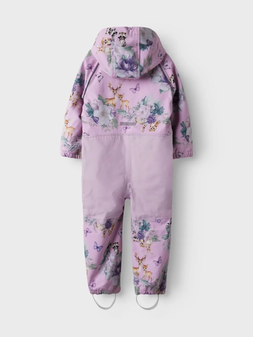 Name It lasten softshell haalari, NMFALFA08 SOFTSHELL SUIT AOP Pinkki Kuosi