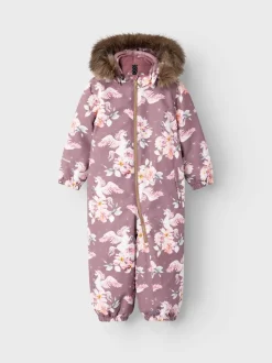 Name It Lasten Toppahaalari, NMFSNOW10 SUIT NOOS Vaaleanpunainen Kuosi