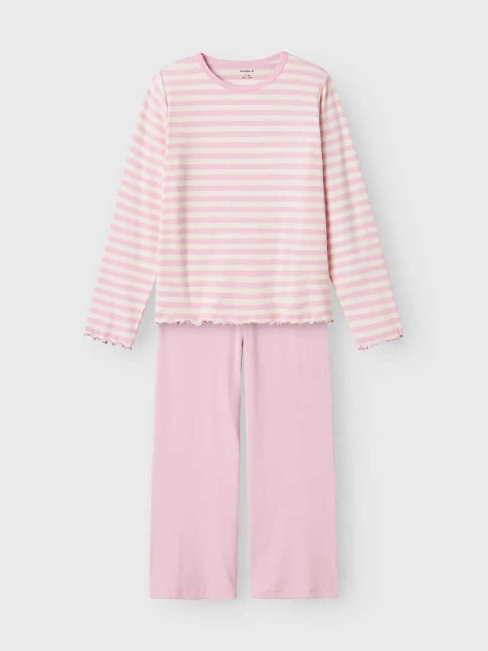 Name It Lasten Yöasu, NKFNIGHTSET STRIPE NOOS Raidallinen Pinkki