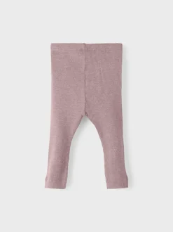Name It leggingsit, NBNKAB LEGGINGS Vaaleanpunainen