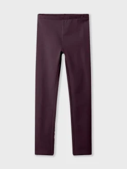 Name It tyttöjen leggingsit Viininpunainen